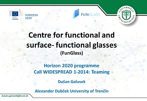 FunGLASS is supported by Assossiation of Glass Industry of the Slovak Republic